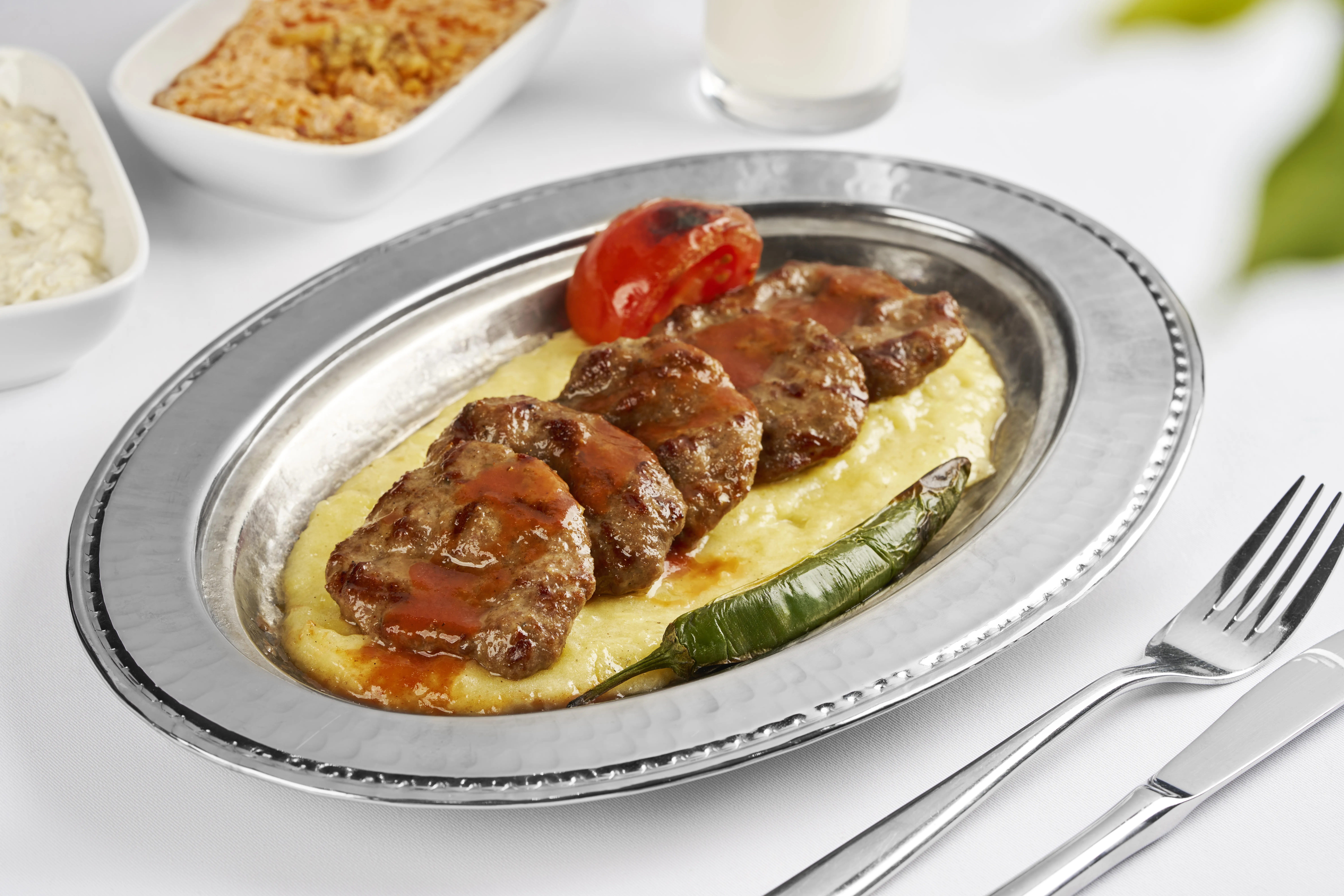 Püreli qəssab köfte